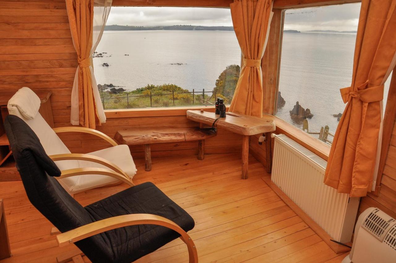 Hotel Faros Del Sur Ancud Buitenkant foto