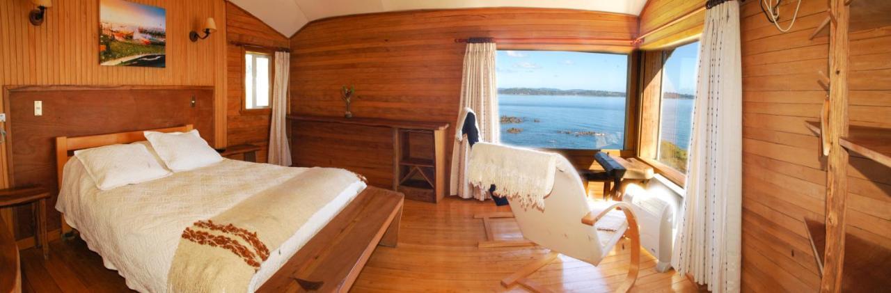 Hotel Faros Del Sur Ancud Buitenkant foto
