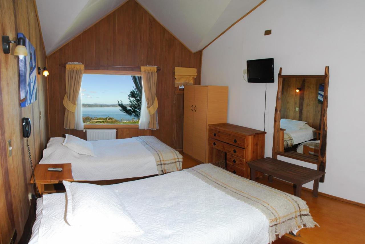 Hotel Faros Del Sur Ancud Buitenkant foto