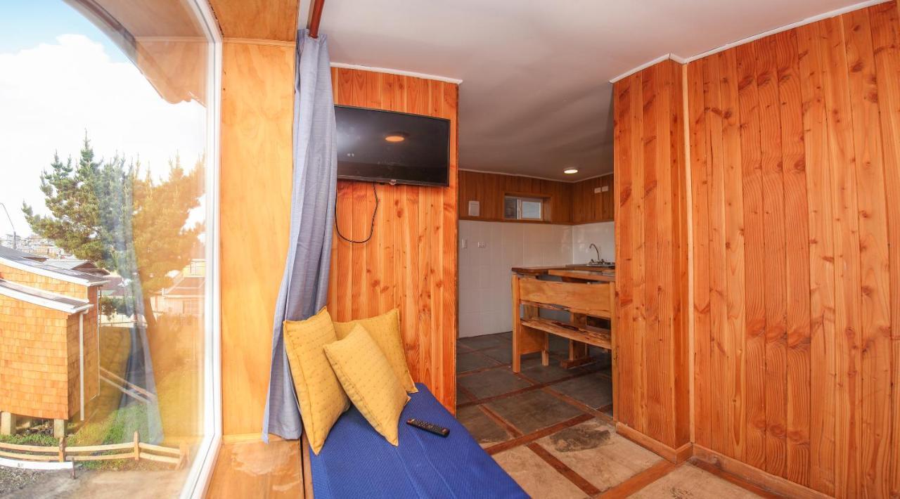 Hotel Faros Del Sur Ancud Buitenkant foto