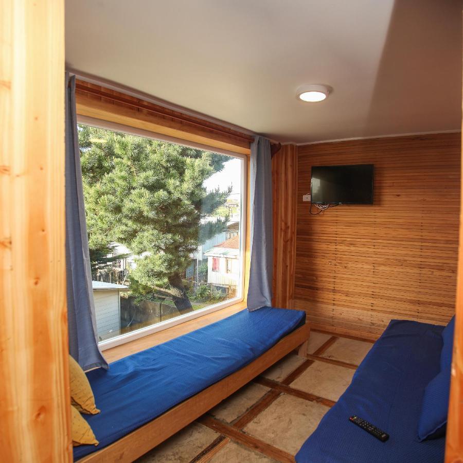Hotel Faros Del Sur Ancud Buitenkant foto