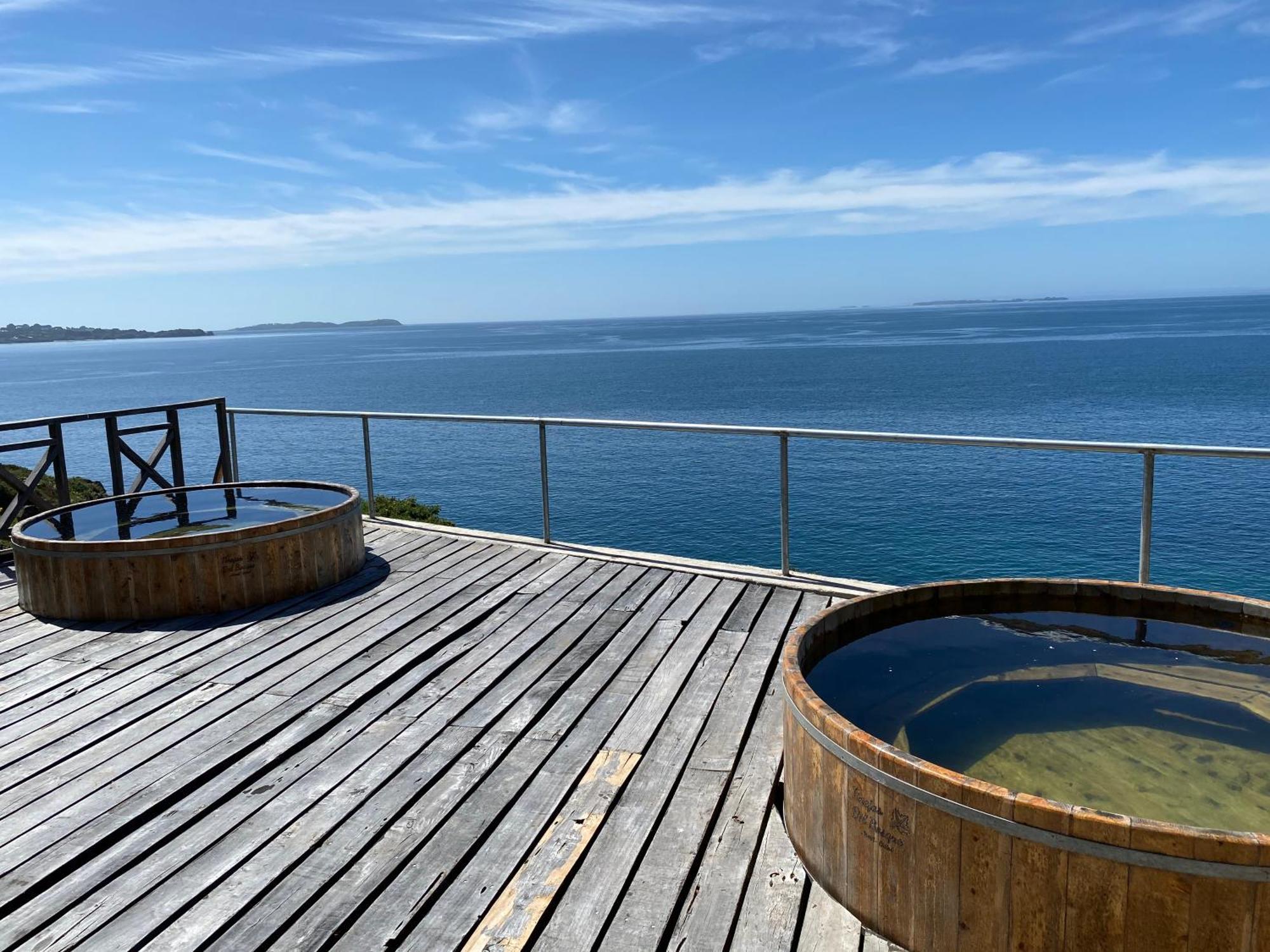 Hotel Faros Del Sur Ancud Buitenkant foto
