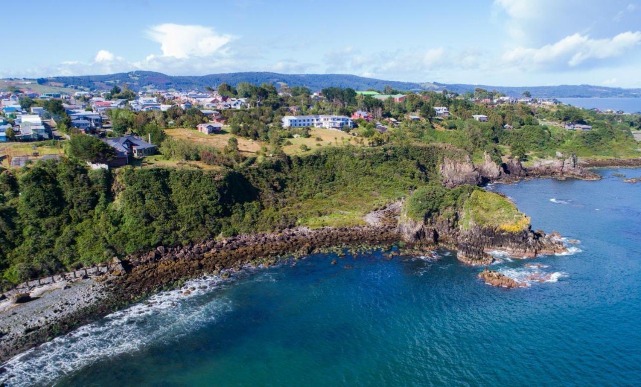Hotel Faros Del Sur Ancud Buitenkant foto