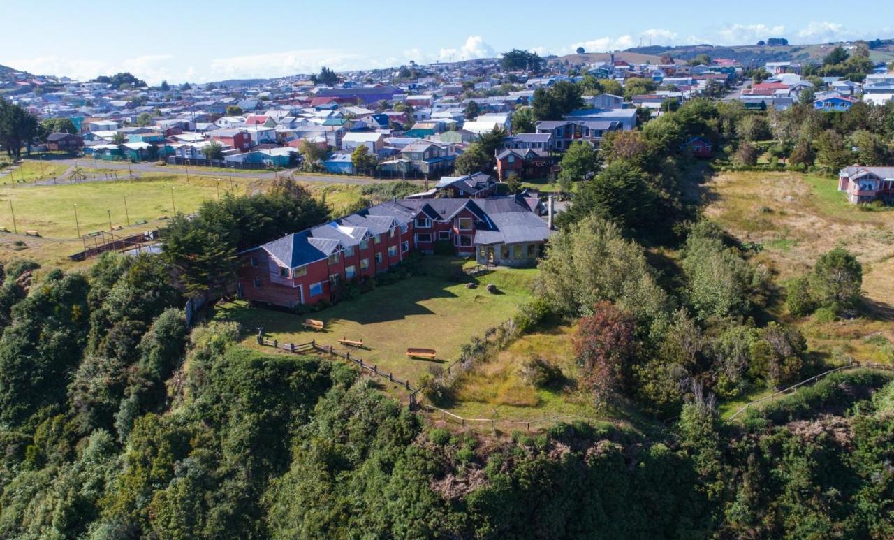 Hotel Faros Del Sur Ancud Buitenkant foto