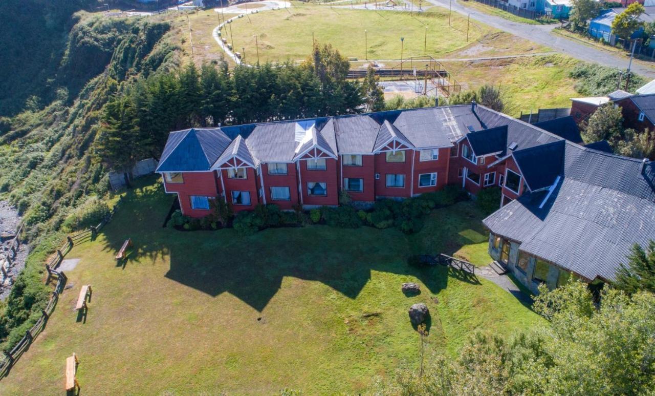 Hotel Faros Del Sur Ancud Buitenkant foto