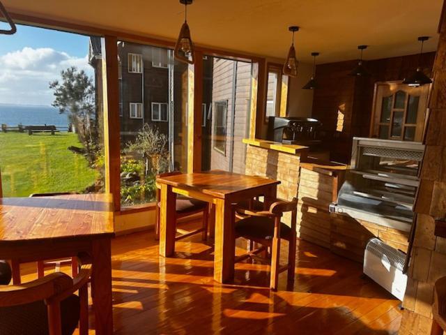 Hotel Faros Del Sur Ancud Buitenkant foto