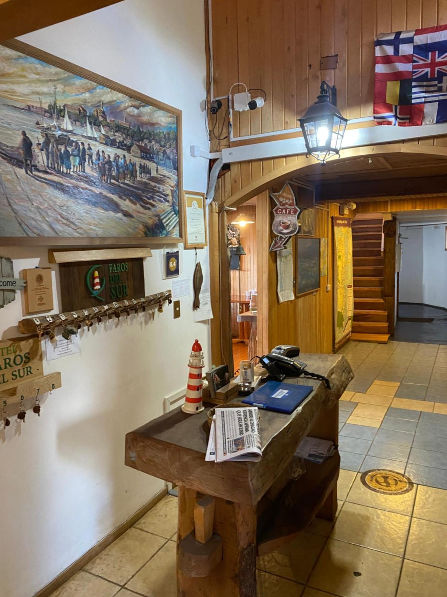 Hotel Faros Del Sur Ancud Buitenkant foto
