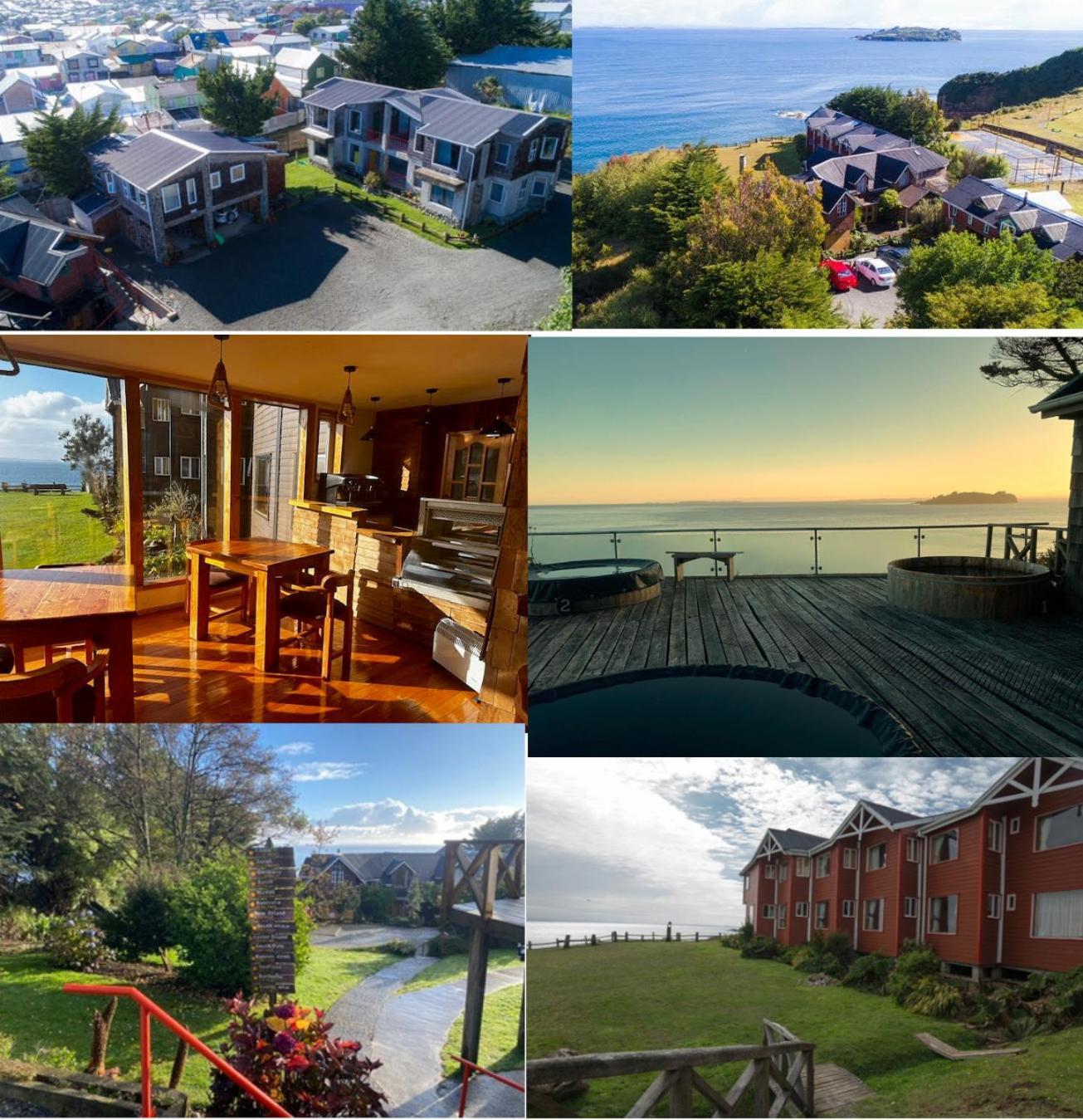 Hotel Faros Del Sur Ancud Buitenkant foto